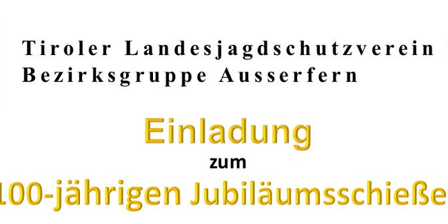 100-jähriges Jubiläum Image